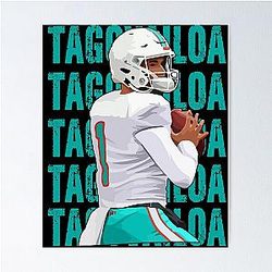 Tua Tagovailoa American Tua Time Poster