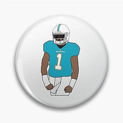 Tua Tagovailoa Miami Dolphins Pin