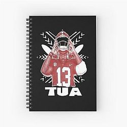 Tua Tagovailoa Collegiate Spiral Notebook