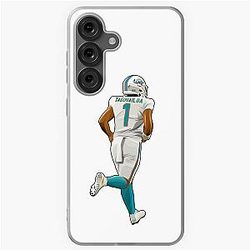 Tua Tagovailoa Jogs To The Field Samsung Galaxy Case