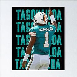 Tua Tagovailoa Poster