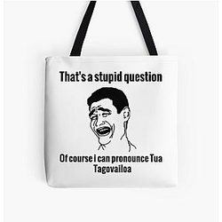 Tua Tagovailoa, Meme Tote Bag