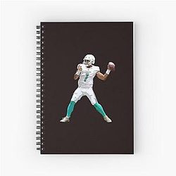 Tua Tagovailoa Spiral Notebook