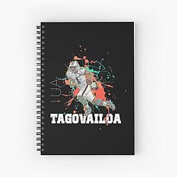 Tua Tagovailoa T-Shirt Classic Spiral Notebook