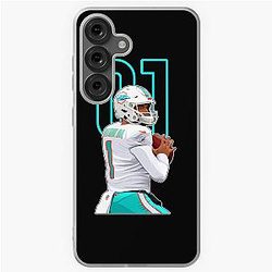 Tua Tagovailoa Miami Number Samsung Galaxy Case
