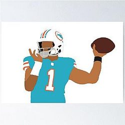 Tua Tagovailoa Throwing Graphic