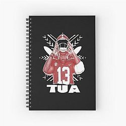 Tua Tagovailoa College Football Spiral Notebook