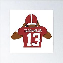 Tua Tagovailoa Poster