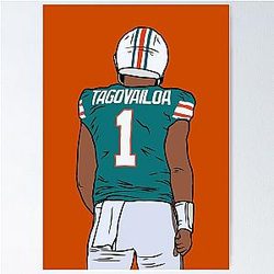 Tua Tagovailoa Poster
