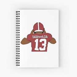 Tua Tagovailoa Classic Spiral Notebook