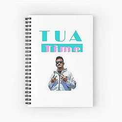 Tua Tagovailoa Classic Tee Hoodie Sweatshirt Logo Love Shirt Gift Ideas Spiral Notebook