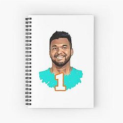Miami Dolphins Tua Tagovailoa Classic Notebook