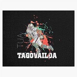 Tua Tagovailoa Pop Art Style Jigsaw Puzzle