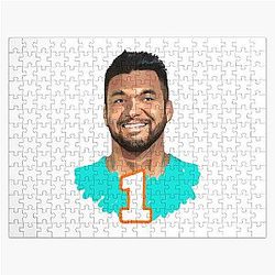 Miami Dolphins Tua Tagovailoa Classic Jigsaw Puzzle