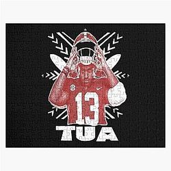 Tua Tagovailoa Classic College Football Jigsaw Puzzle