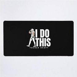 Tucker Kraft - I Do This Tee Green Bay Football Tucker Kraft 85 Green Bay Packers Football Desk Mat