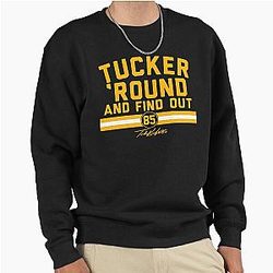 Packers Tucker Kraft Around Find Out Pullover Sweatshirt