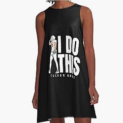 Tucker Kraft - I Do This Tee Green Bay Packers Football A-Line Dress