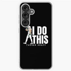 Tucker Kraft - I Do Tee Green Bay Football Tucker Kraft 85 Green Bay Packers Football Samsung Galaxy Soft Case