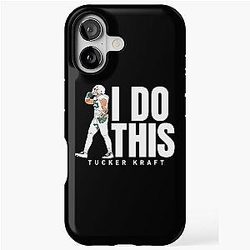 Tucker Kraft - I Do This Tee Green Bay Football - Tucker Kraft 85 Green Bay Packers Football iPhone Case