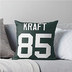Tucker Kraft (Packers) Throw Pillow