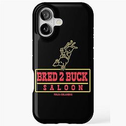 BRED to BUCK SALOON - Tulsa King iPhone Tough Case