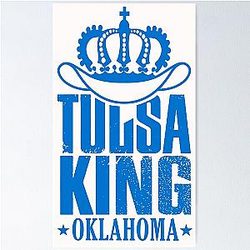 Oklahoma Blue, Tulsa King, USA Poster