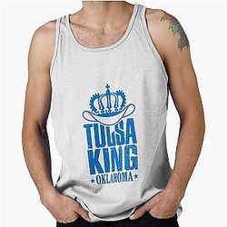 Oklahoma Blue Tulsa King USA Tank Top