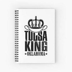 Oklahoma Tulsa King USA Spiral Notebook