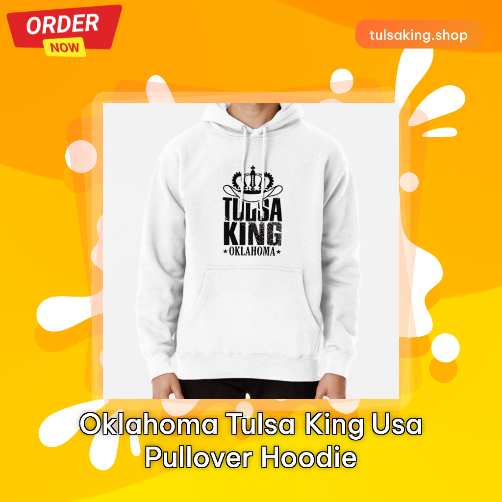 Oklahoma Tulsa King USA Pullover Hoodie