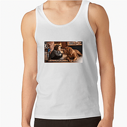 Turner and Hooch stars actor Tom Hanks Turner And Hooch Tank Tops