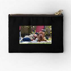 Turner and Hooch is a mix of comedy and drama Turner And Hooch Zipper Pouches