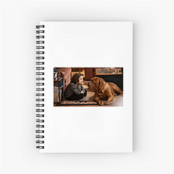 Turner and Hooch stars actor Tom Hanks Turner And Hooch Notebook
