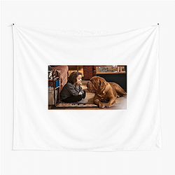 Turner and Hooch stars actor Tom Hanks Turner And Hooch Tapestries