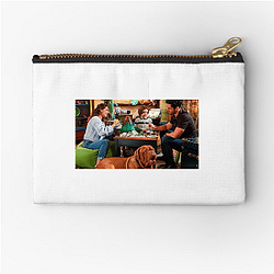 Turner and Hooch's plot is about a detective Turner And Hooch Zipper Pouches