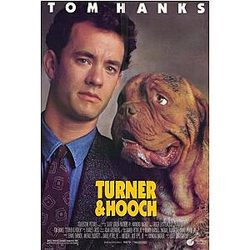 Turner and Hooch Movie Poster (27 x 40)