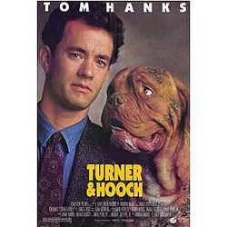 Turner and Hooch 27 x 40 Movie Poster Style A