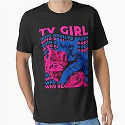 TV Girl - French Exit Who Really Creives Cat Essential T-Shirt