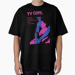 Who Really Cares Tv Girl Oversized T-Shirt