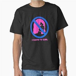I hate TV Girl Classic T-Shirt