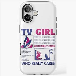 TV Girl Who Cares iPhone Tough Case