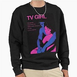 Who Really Cares TV Girl Pullover Sweatshirt