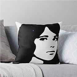 TV Girl Galaxy Girl Logo Throw Pillow