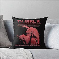 TV Girl French Exit Lovers Rock Throw Pillow