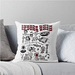 Tv Girl French Rock Throw Pillow