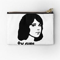 TV Girl Zipper Pouch