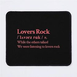 TV Girl Band Aesthetic Lovers Rock Quote Lyrics Mouse Pad