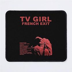 TV Girl French Exit Mouse Pad