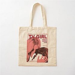 TV Girl French Exit Cotton Tote Bag