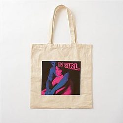 Tv girl who cares Cotton Tote Bag